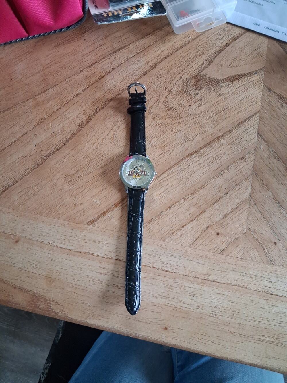 Disney Mickey Mouse 1971 Limited Release Watch Walt Disney World
